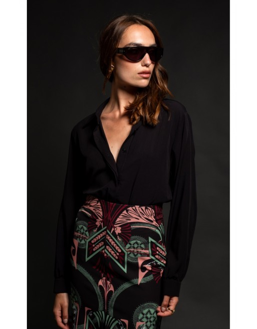 ACANTHUS SLIT SKIRT