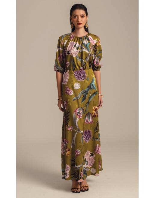 DAHLIA MAXI SKIRT - Jacquard