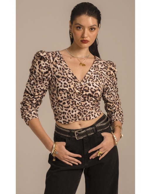 MENAGERIE CROP TOP