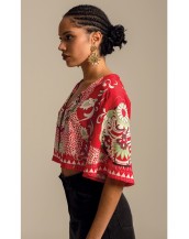 MANDALA CROP SHIRT