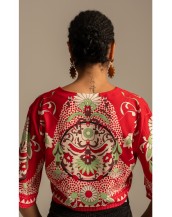 MANDALA CROP SHIRT