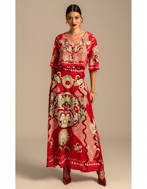 MANDALA MAXI SKIRT