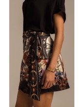 ANCESTRESS WRAP SKIRT - Jacquard