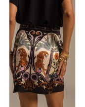 ANCESTRESS WRAP SKIRT - Jacquard