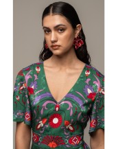 ALOE SHORT DRESS - Jacquard