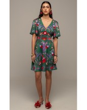 ALOE SHORT DRESS - Jacquard