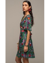 ALOE SHORT DRESS - Jacquard