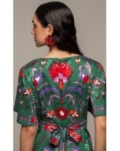 ALOE SHORT DRESS - Jacquard