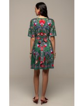 ALOE SHORT DRESS - Jacquard