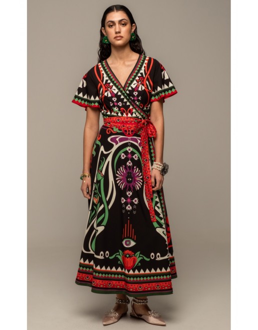 KINDRED WRAP DRESS