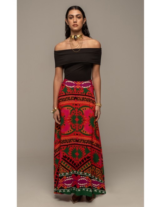RAPTURE LONG SKIRT - Viscose