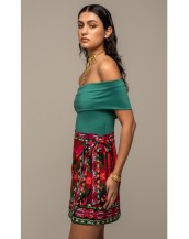 RAPTURE WRAP MINI SKIRT