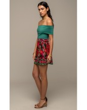 RAPTURE WRAP MINI SKIRT