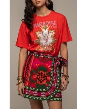 RAPTURE WRAP MINI SKIRT