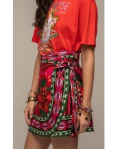 RAPTURE WRAP MINI SKIRT