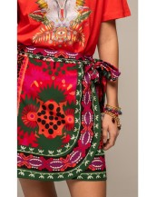 RAPTURE WRAP MINI SKIRT