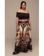 ANCESTRESS LONG SKIRT - Jacquard