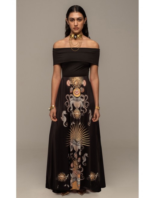 ABYSS LONG SKIRT