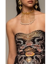 ABYSS STRAPLESS SHORT DRESS