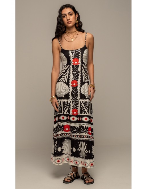 OCEANIC LONG DRESS