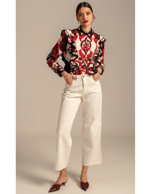 KARMIC DENIM PANTS - Cotton