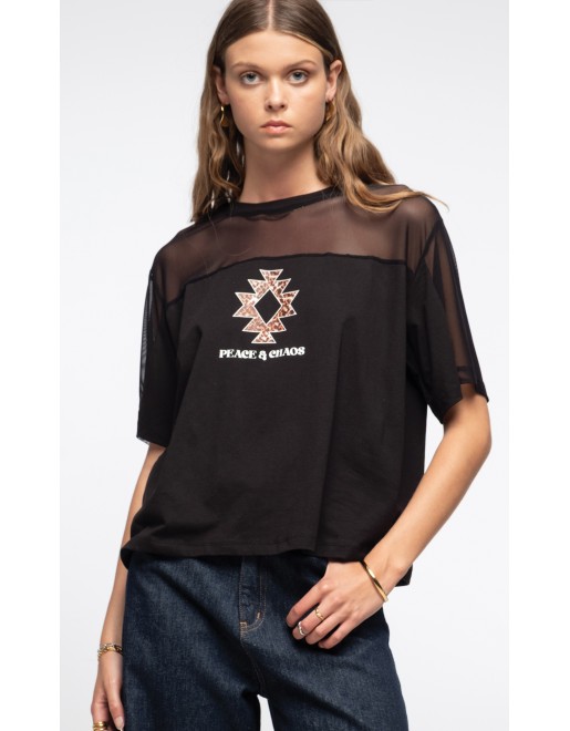 INSIGNIA T-SHIRT - Cotton & Mesh