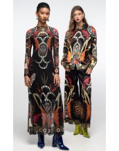 NOCTURNAL LONG DRESS - Mesh
