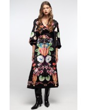 PRIMROSE LONG DRESS - Jacquard