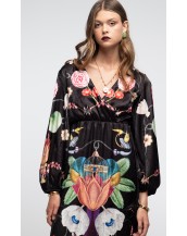 PRIMROSE LONG DRESS - Jacquard