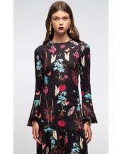 HYDRANGEA LONG DRESS