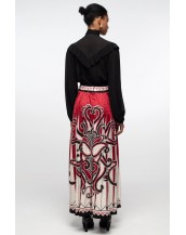 ALCHEMY LONG SKIRT - Jacquard