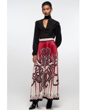ALCHEMY LONG SKIRT - Jacquard