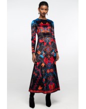 CHRONICLE LONG DRESS - Velvet