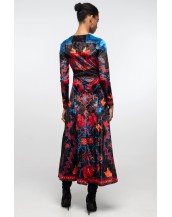 CHRONICLE LONG DRESS - Velvet