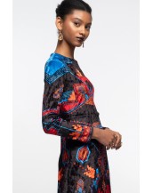 CHRONICLE LONG DRESS - Velvet