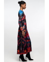 CHRONICLE LONG DRESS - Velvet