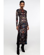 DUSK SLIT DRESS - Velvet
