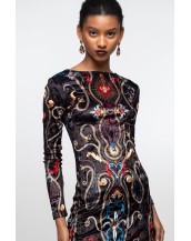 DUSK SLIT DRESS - Velvet