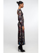 DUSK SLIT DRESS - Velvet
