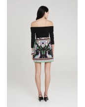 NOSTALGIA WRAP MINI SKIRT