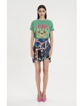 EPOQUE ASYMMETRIC SKIRT - Jacquard