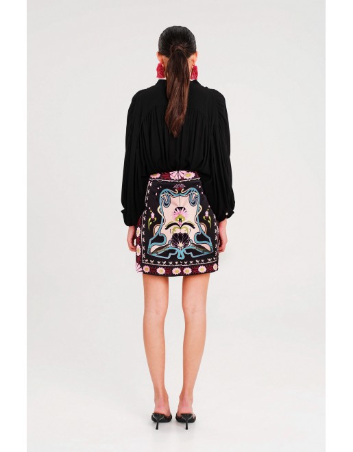 SANCTUARY MINI SKIRT - Silky