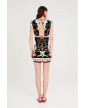 POMEGRANATE BODYCON DRESS