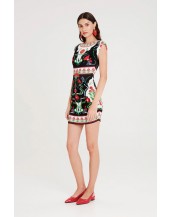 POMEGRANATE BODYCON DRESS