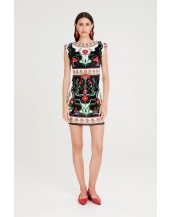 POMEGRANATE BODYCON DRESS
