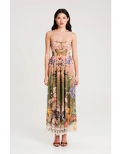 CITRUS LONG DRESS - Mesh