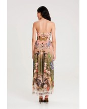 CITRUS LONG DRESS - Mesh