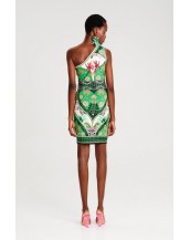 OASIS ONE SHOULDER BODYCON DRESS