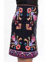 EMBLEM MINI SKIRT