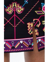 EMBLEM MINI SKIRT